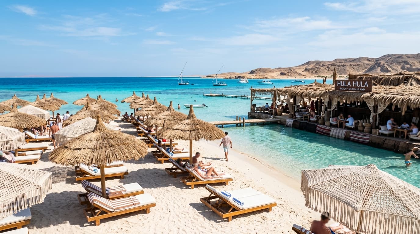 Hula Hula Beach Hurghada